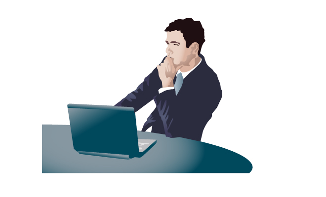 Empresario Reflexionando